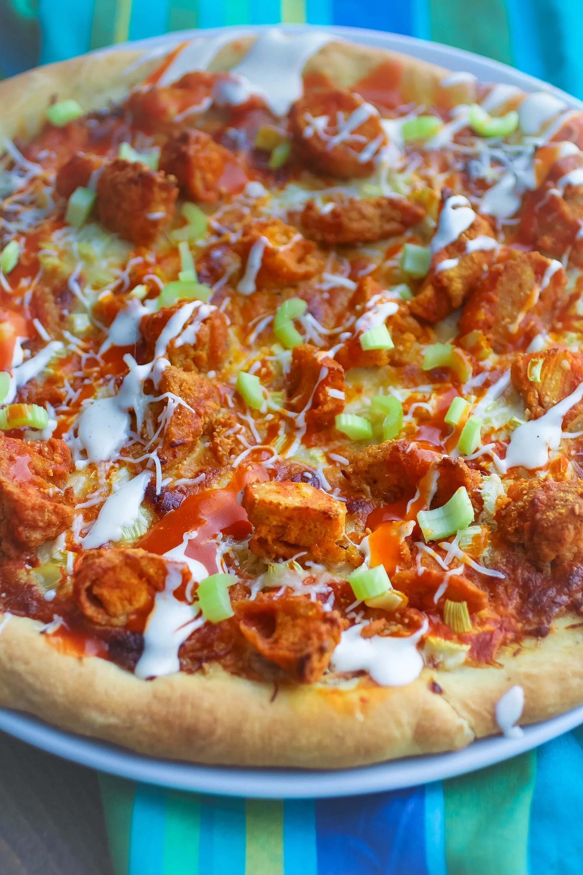 Buffalo Chicken Pizza